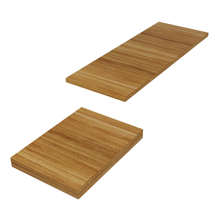 Extendable oval dining table wood-grain (118-158 cm) SISALTWIST