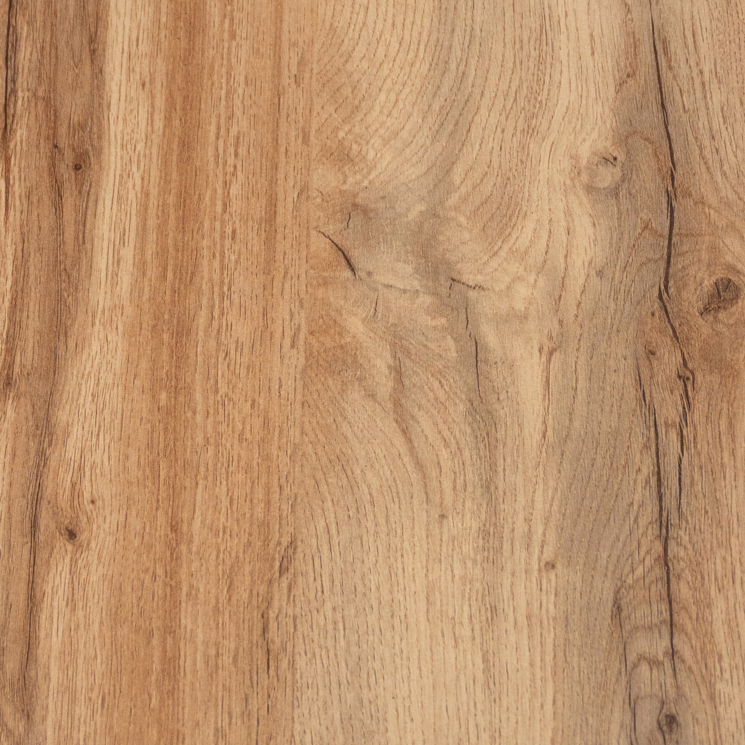 Vintage wood look TV stand with 2 doors and open shelves DECOMPOS