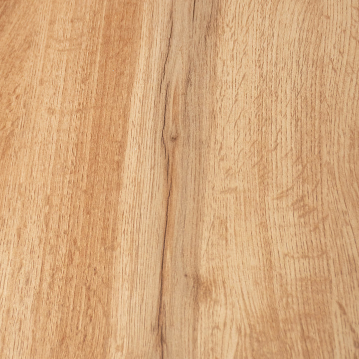 Vintage shoe cabinet textured oak look 3D with adjustable shelves 80×35×110cm FLAGELLUM