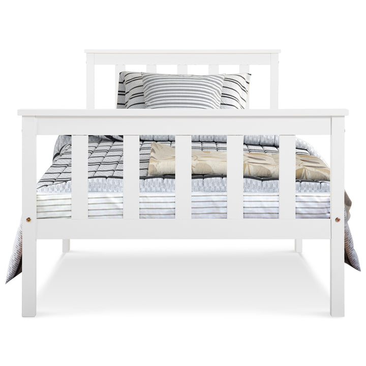 White single bed frame EIZEK UK