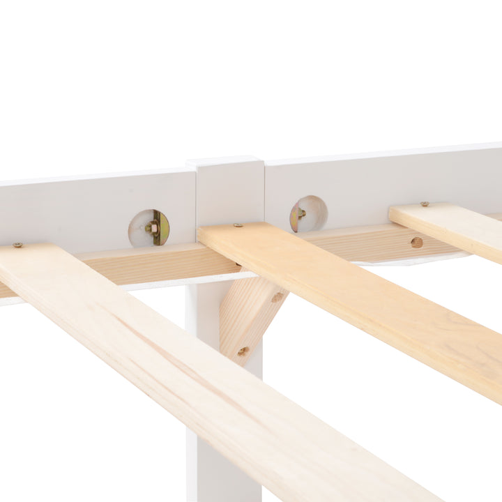 White single bed frame EIZEK UK