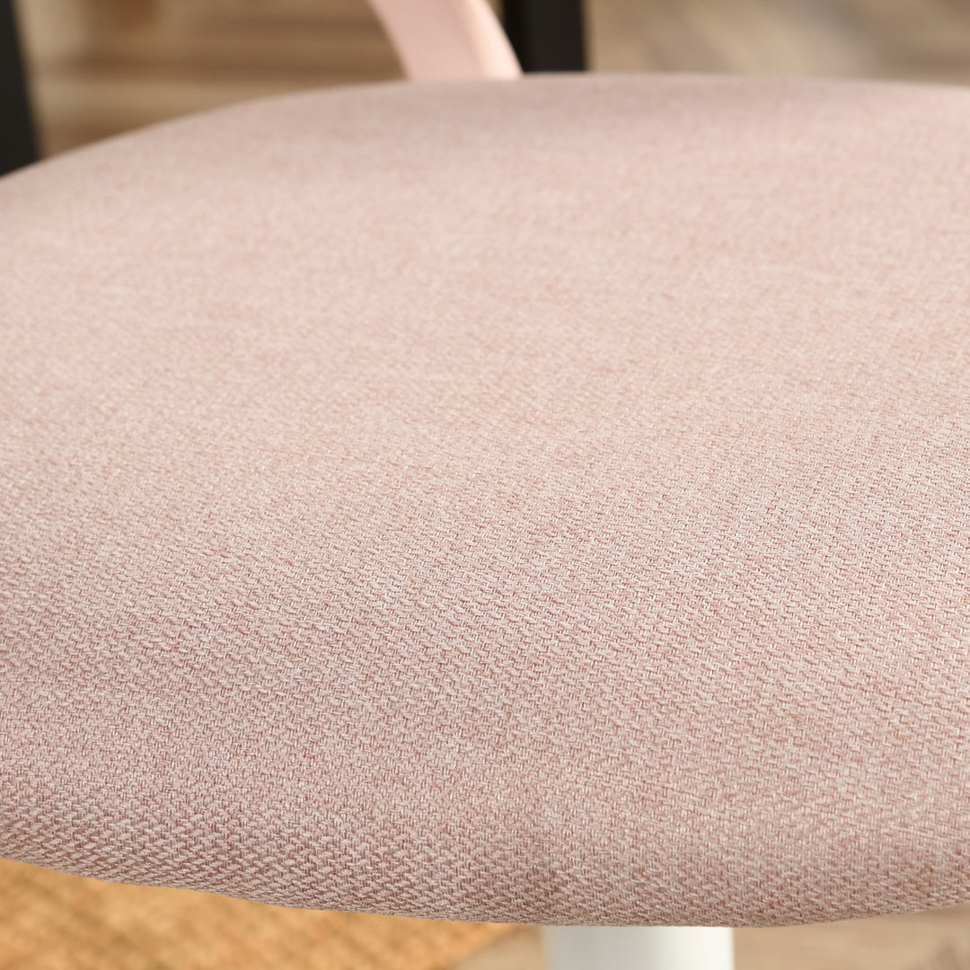 Rose swivel children desk's chair height adjustable office chair CARNATION MALMONEW PINK