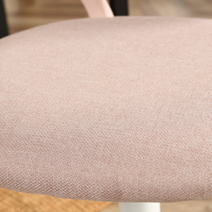 Rose swivel children desk's chair height adjustable office chair CARNATION MALMONEW PINK