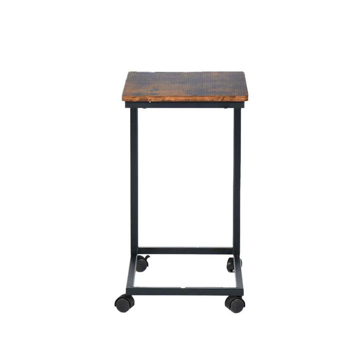Side Table Brown 50x35x60cm Modern Console Table, Space-Saving Design for Living Room JENDEN