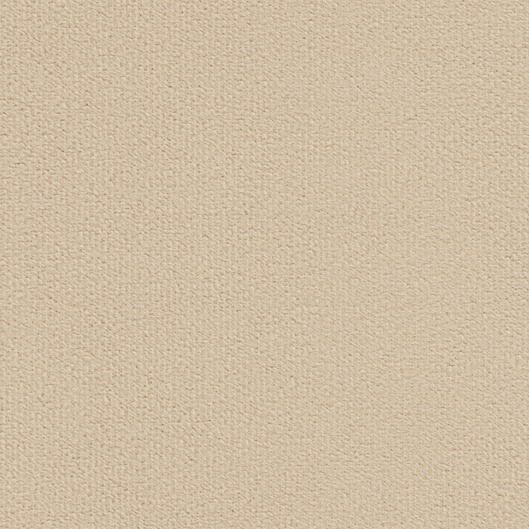 Beige velvet upholstered divan bed frame with LED, headboard height adjustable INDROX BEIGE UK