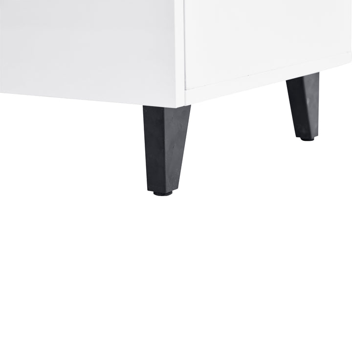 Modern high gloss white sideboard buffet 4 doors 160*40cm SPICEROUT