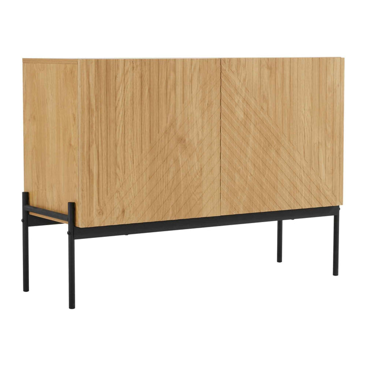 00+Sideboard Cabinet With 2 Doors and Adjustable Shelves for Living Room COMPACTTABLE