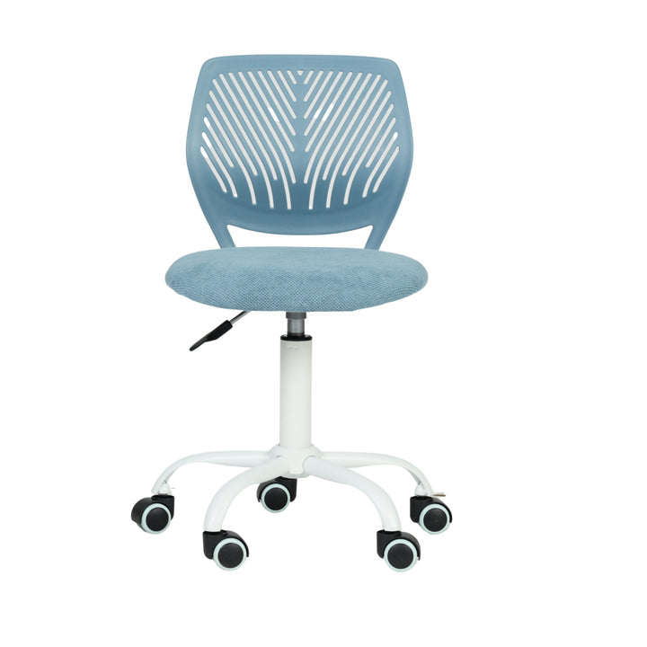 Swivel children desk's chair height adjustable office chair CARNATION CURIO BLUE