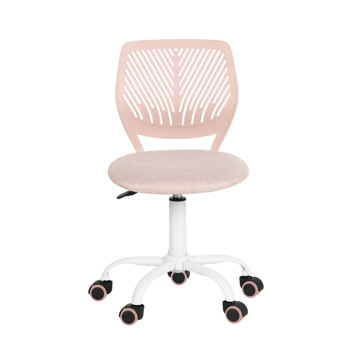 Rose swivel children desk's chair height adjustable office chair CARNATION MALMONEW PINK