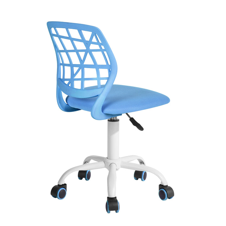 Blue Children's Desk Chair Swivel Office Chair CARNATION BLUE Ⅰ