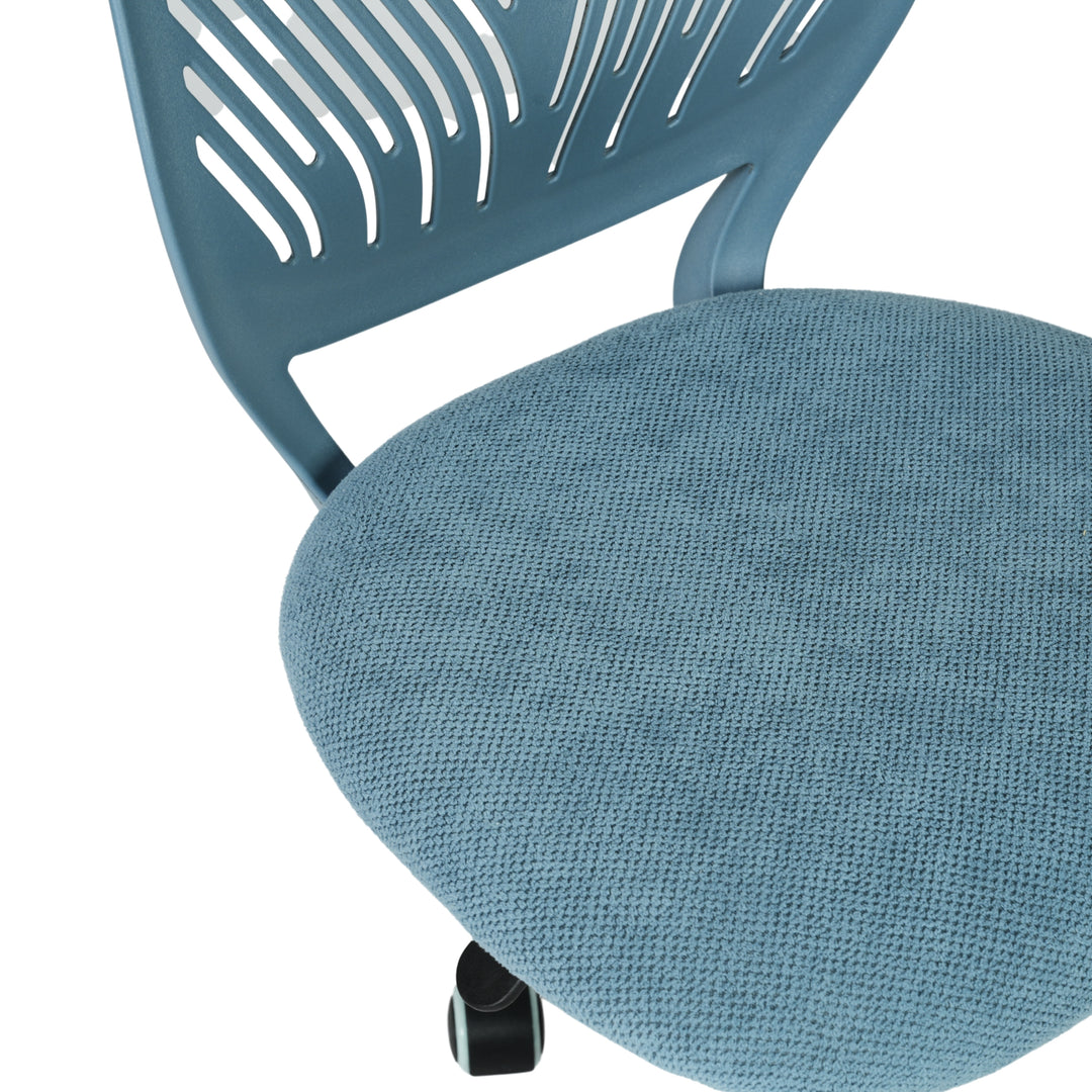 Swivel children desk's chair height adjustable office chair CARNATION CURIO BLUE