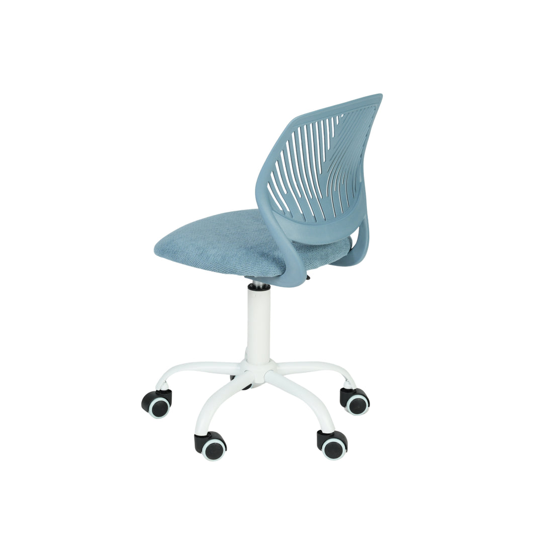 Swivel children desk's chair height adjustable office chair CARNATION CURIO BLUE
