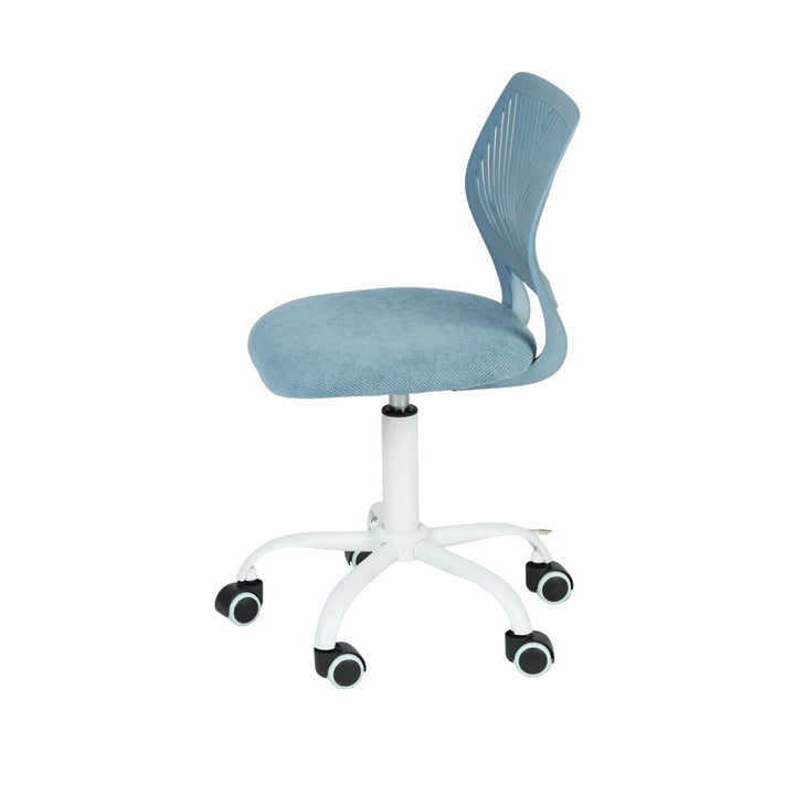 Swivel children desk's chair height adjustable office chair CARNATION CURIO BLUE