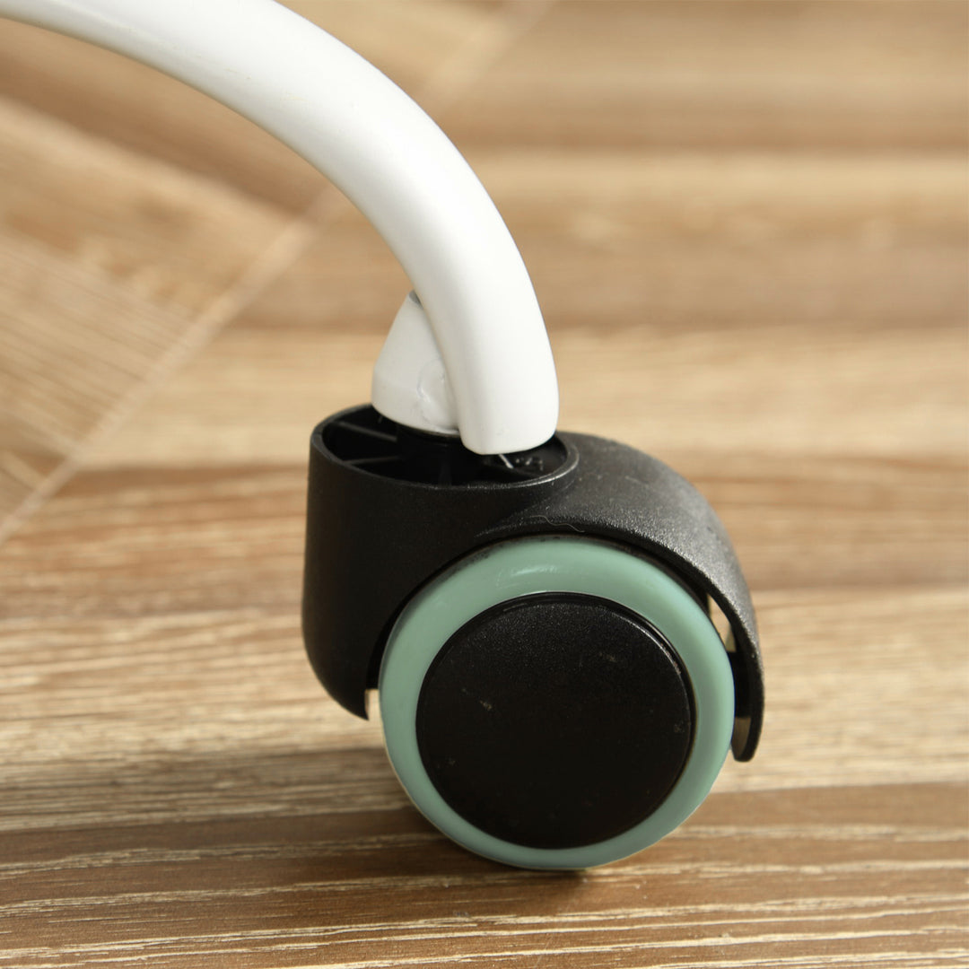 Aqua swivel children desk's chair height adjustable office chair CARNATION FABRIC AQUA