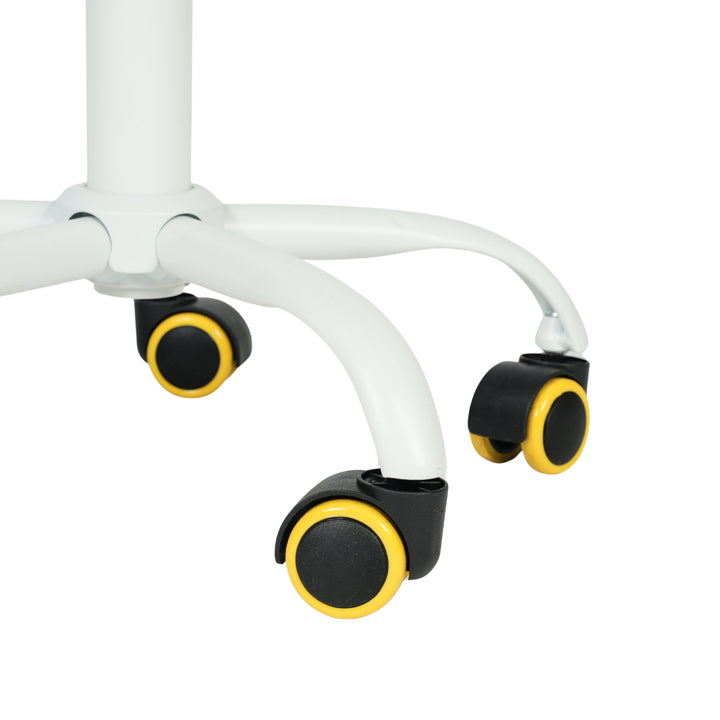 Swivel children desk's chair height adjustable office chair CARNATION LIME YELLOW