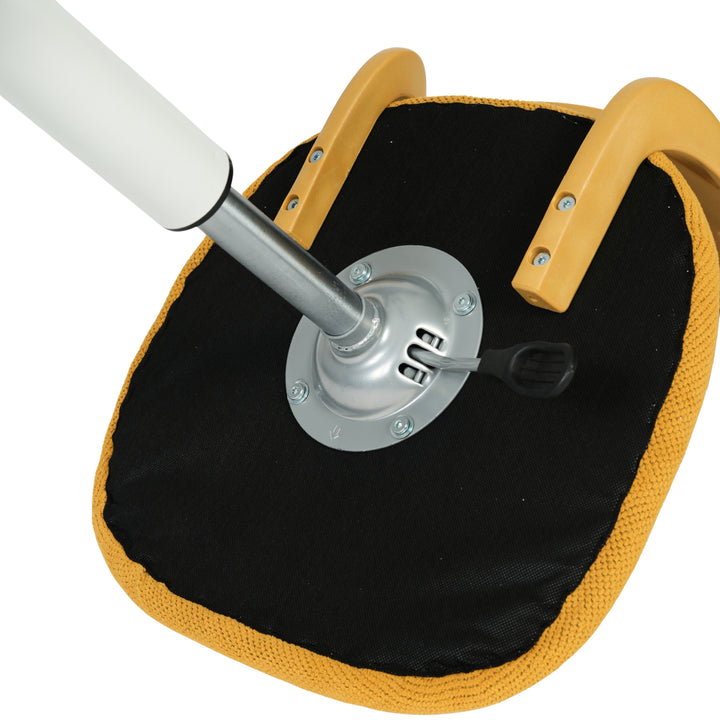 Swivel children desk's chair height adjustable office chair CARNATION LIME YELLOW