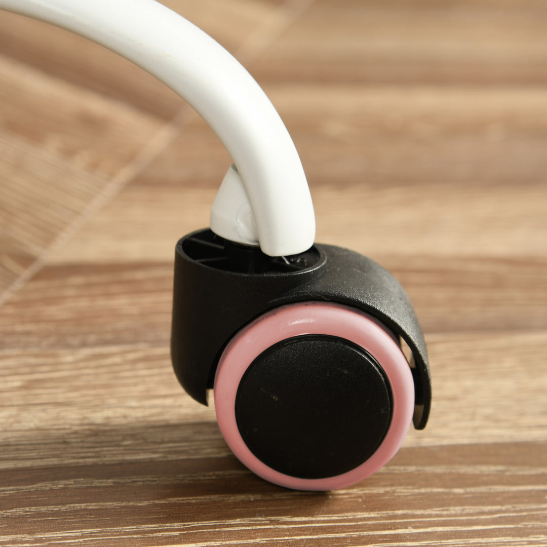 Rose swivel children desk's chair height adjustable office chair CARNATION MALMONEW PINK