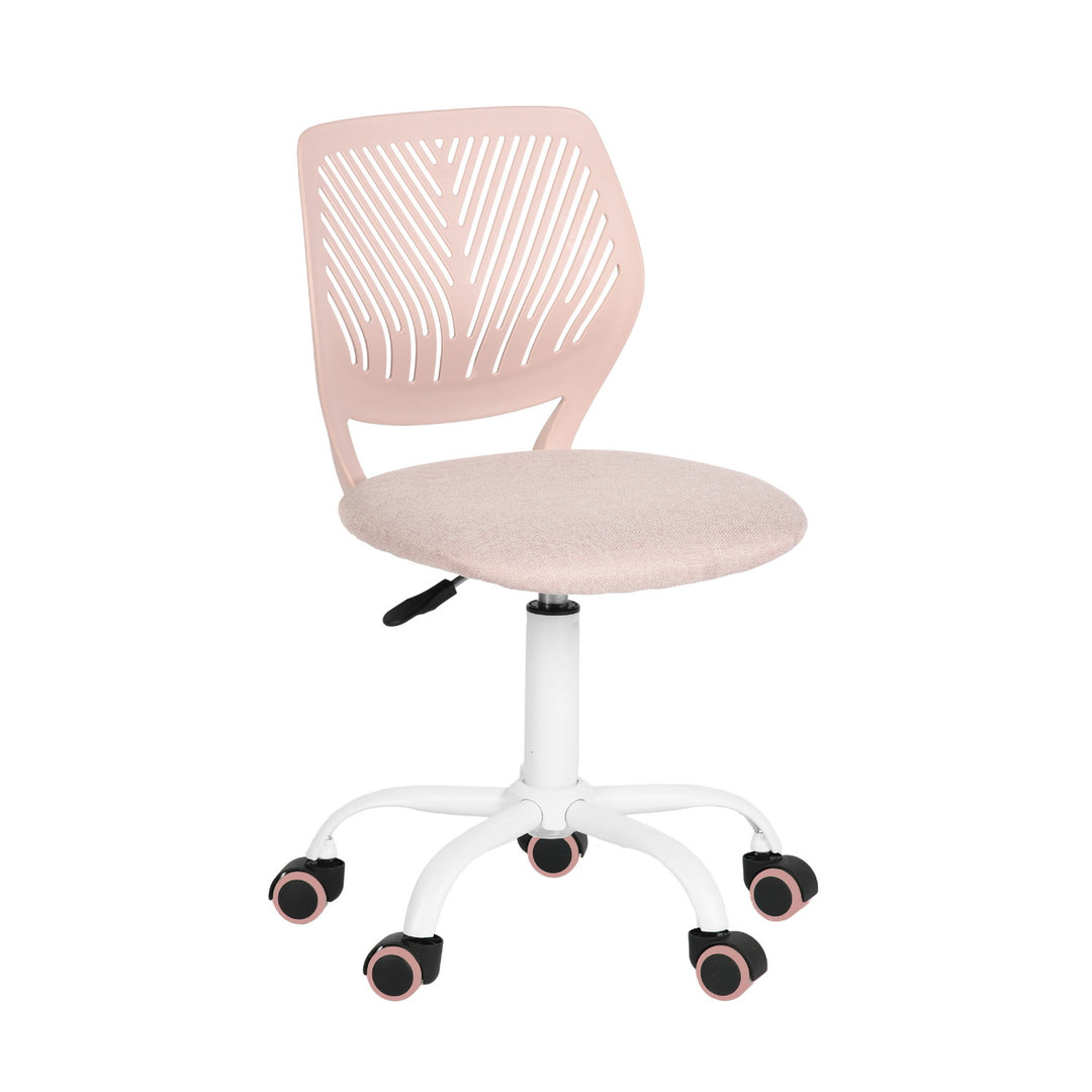 Rose swivel children desk's chair height adjustable office chair CARNATION MALMONEW PINK