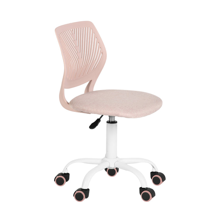 Rose swivel children desk's chair height adjustable office chair CARNATION MALMONEW PINK