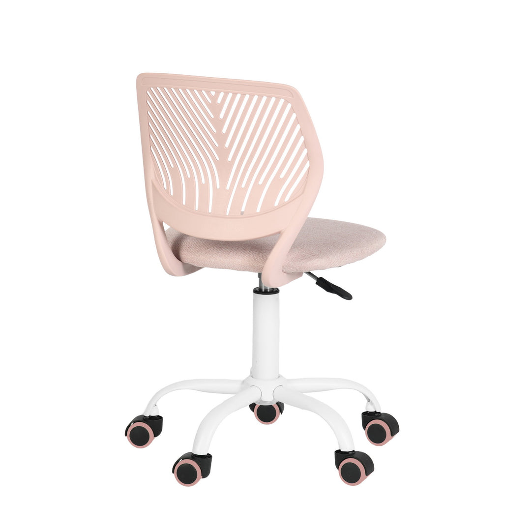Rose swivel children desk's chair height adjustable office chair CARNATION MALMONEW PINK
