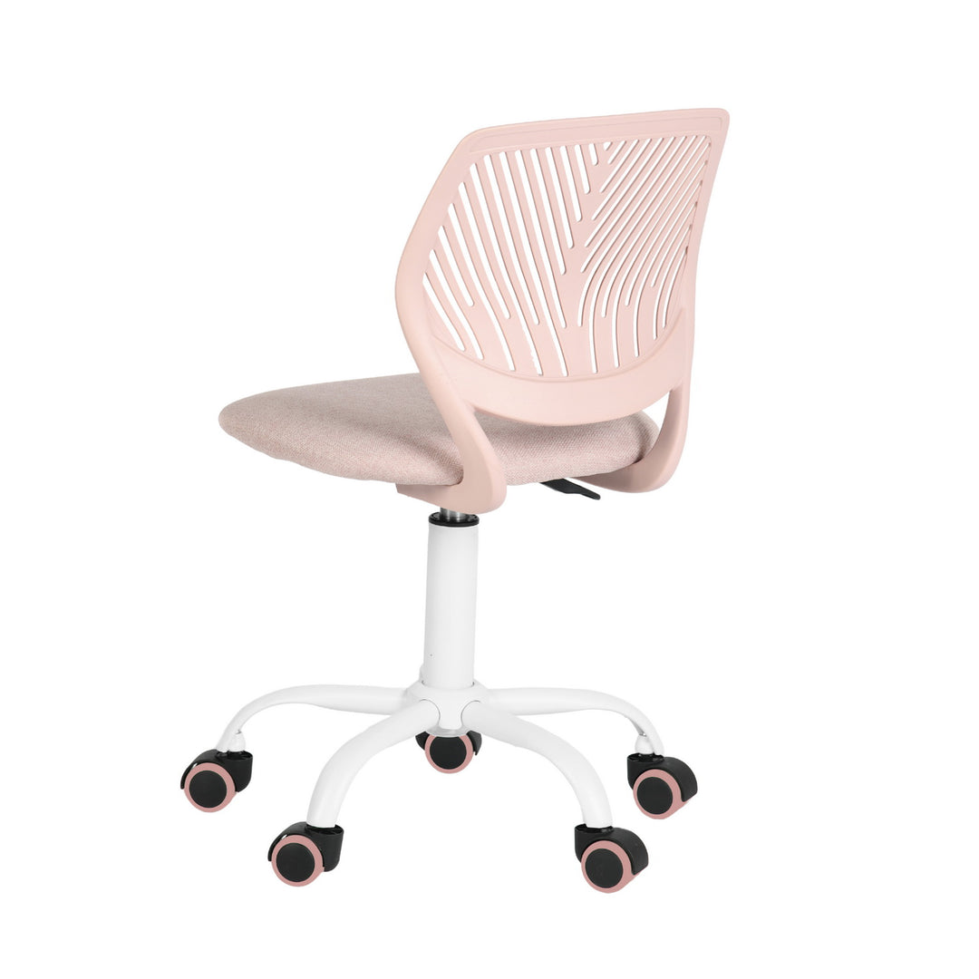 Rose swivel children desk's chair height adjustable office chair CARNATION MALMONEW PINK