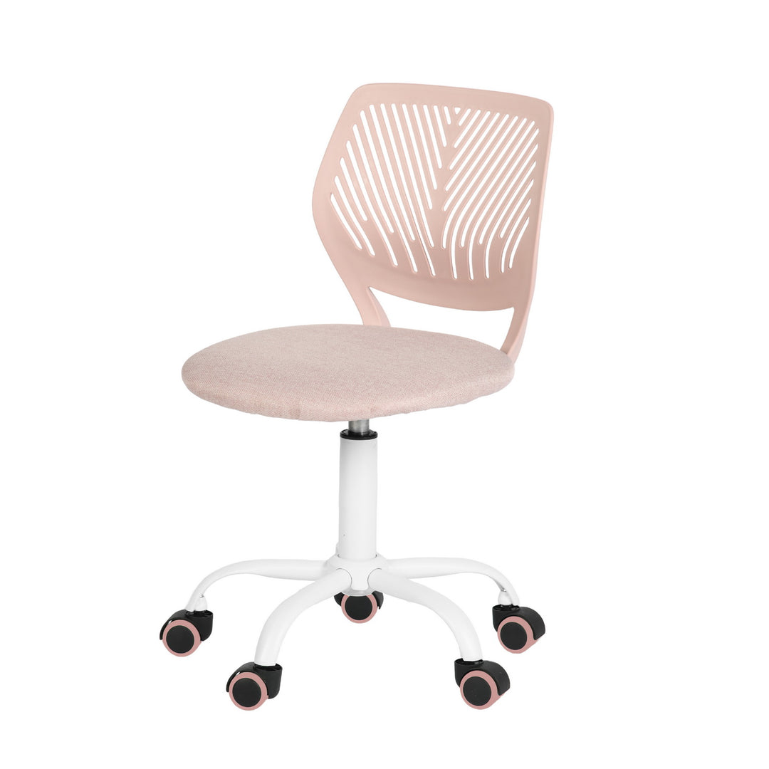 Rose swivel children desk's chair height adjustable office chair CARNATION MALMONEW PINK