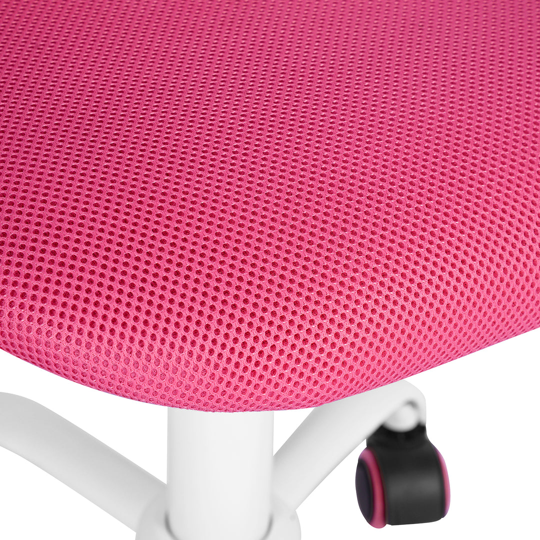 Fusha swivel children desk's chair height adjustable office chair CARNATION PINK I