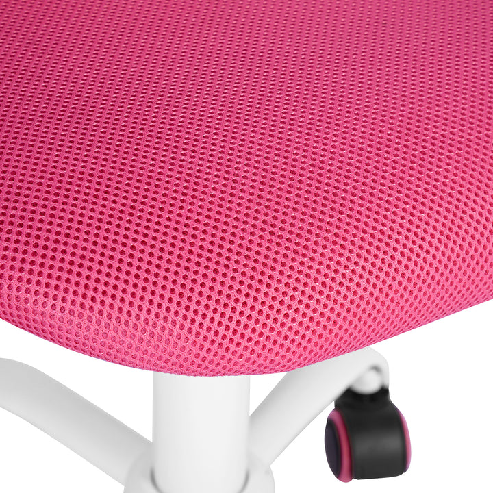 Fusha swivel children desk's chair height adjustable office chair CARNATION PINK I