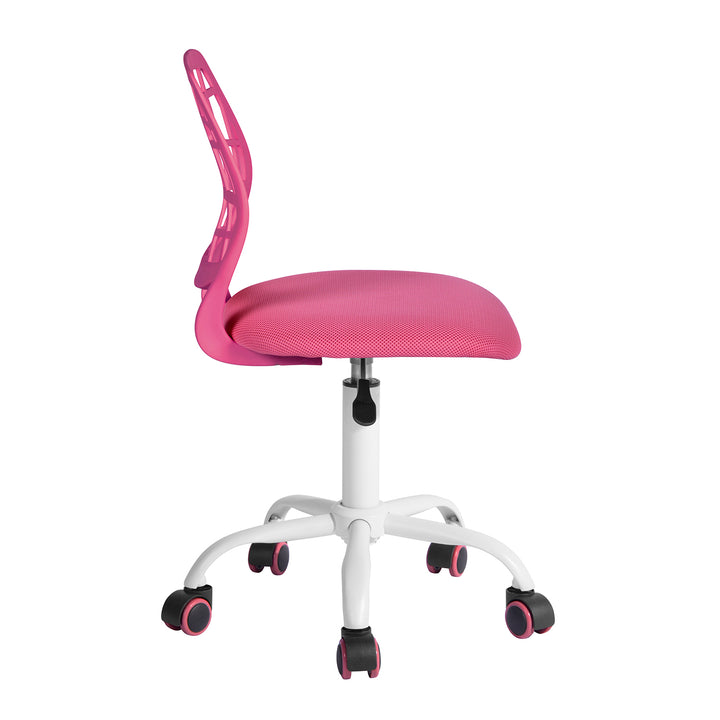 Fusha swivel children desk's chair height adjustable office chair CARNATION PINK I
