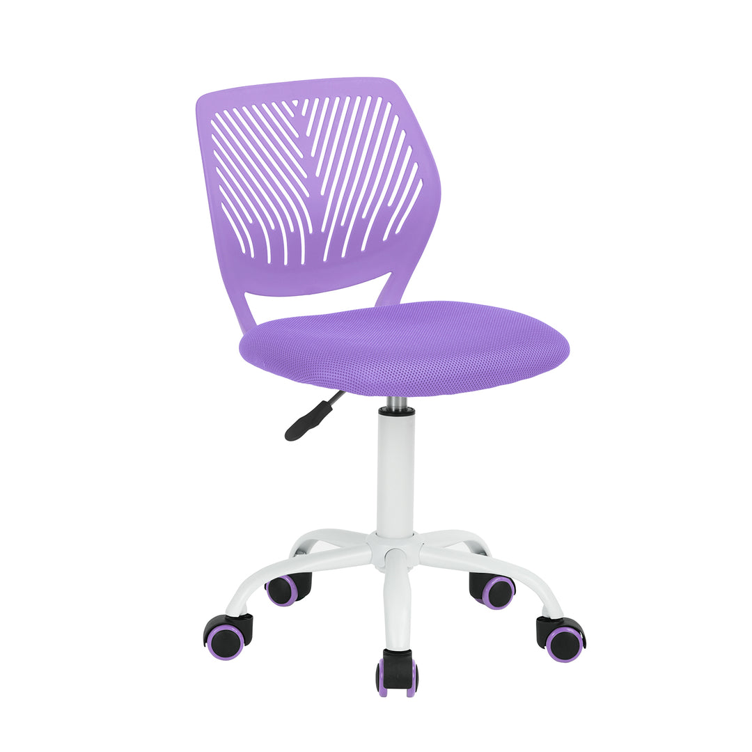Purple Children's Desk Chair Swivel Office Chair CARNATION PURPLE