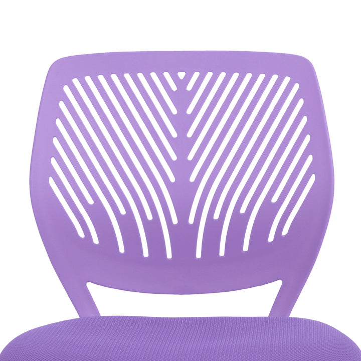 Purple Children's Desk Chair Swivel Office Chair CARNATION PURPLE