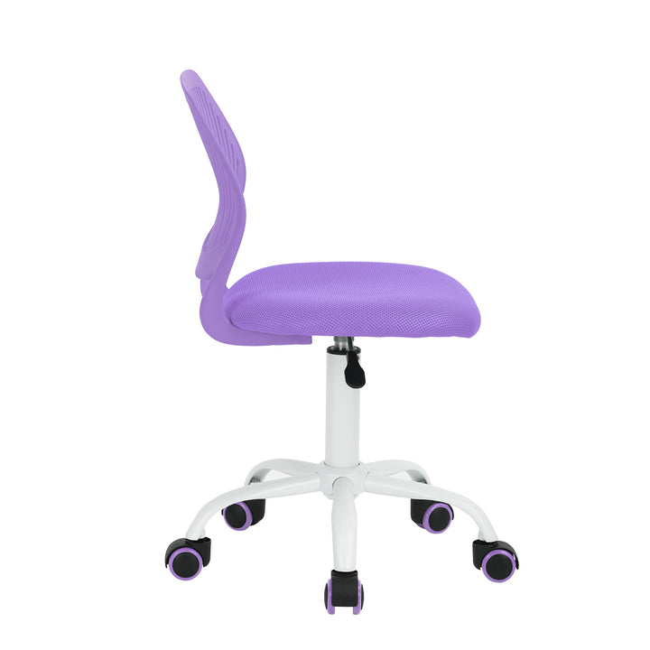 Purple Children's Desk Chair Swivel Office Chair CARNATION PURPLE