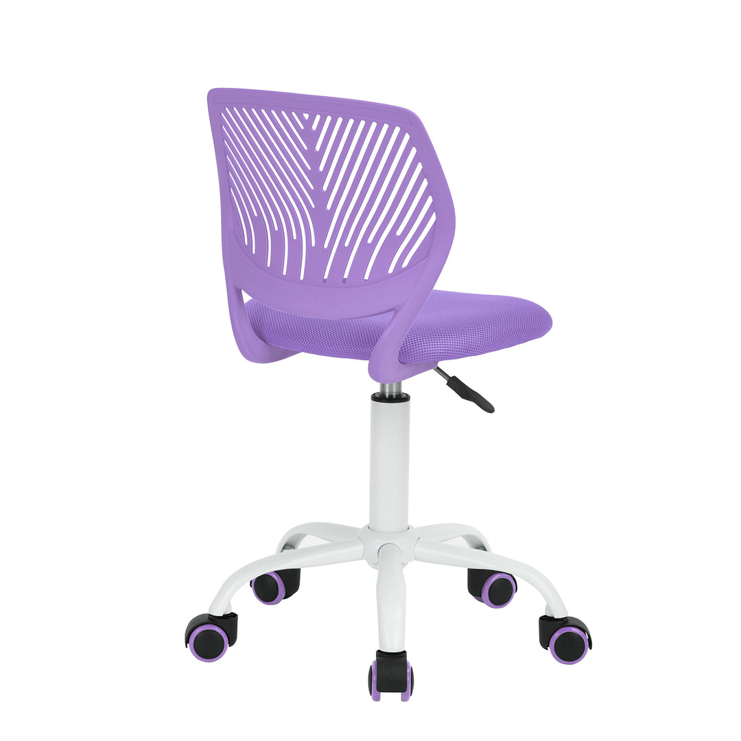 Purple Children's Desk Chair Swivel Office Chair CARNATION PURPLE