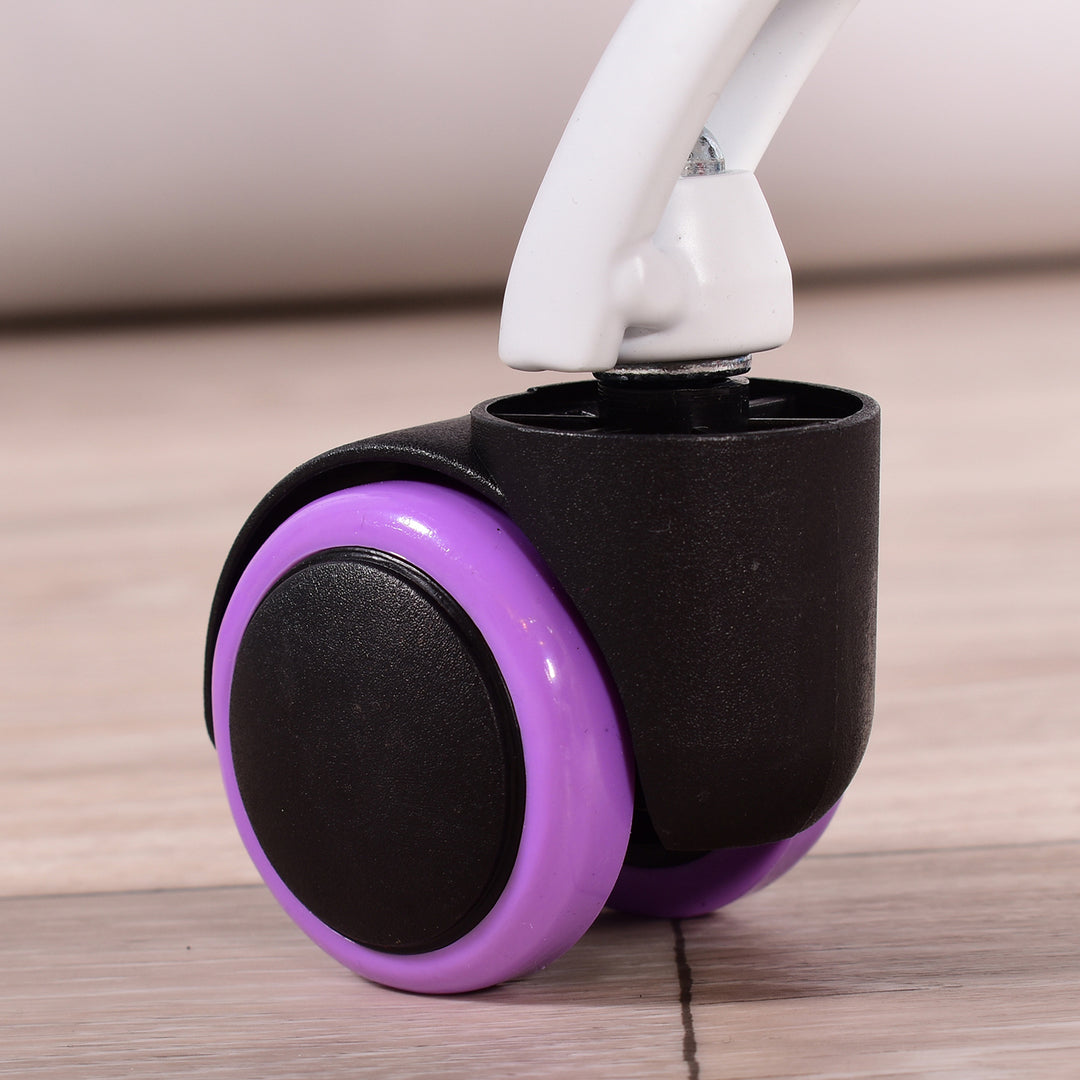 Purple Children's Desk Chair Swivel Office Chair CARNATION PURPLE