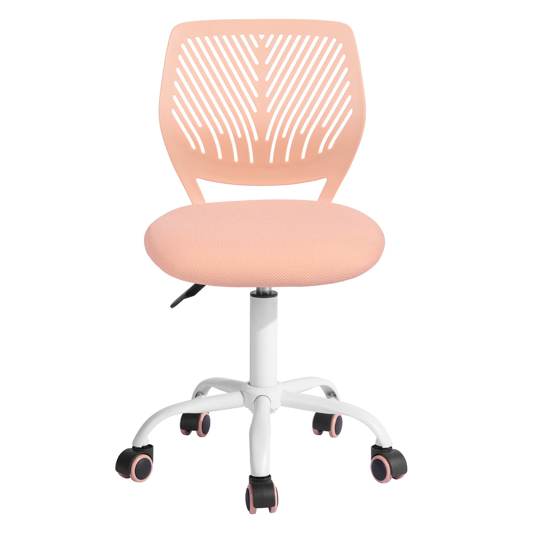 Swivel children desk's chair height adjustable office chair CARNATION ROSE