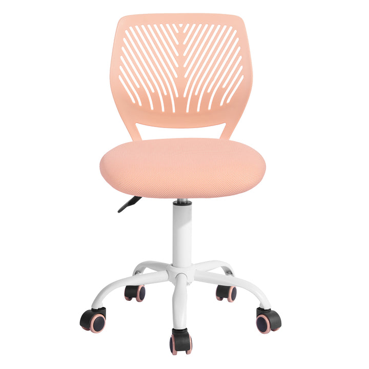 Swivel children desk's chair height adjustable office chair CARNATION ROSE