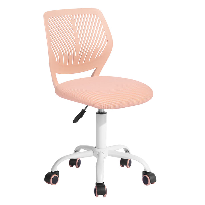 Swivel children desk's chair height adjustable office chair CARNATION ROSE