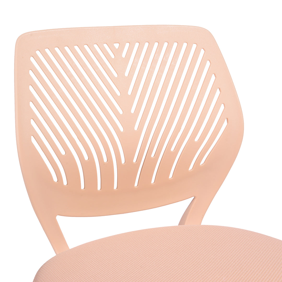 Swivel children desk's chair height adjustable office chair CARNATION ROSE