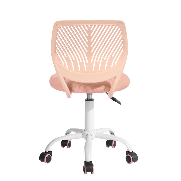 Swivel children desk's chair height adjustable office chair CARNATION ROSE