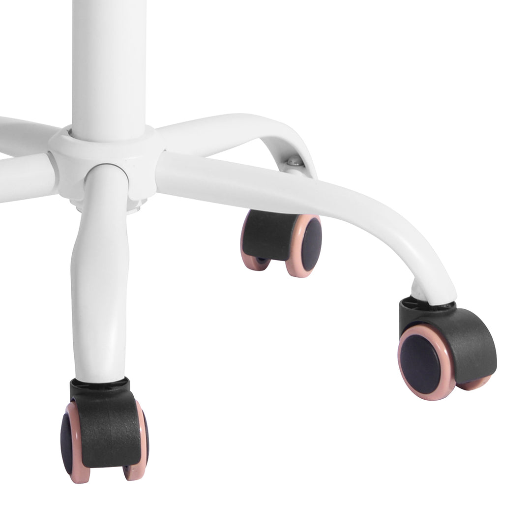 Swivel children desk's chair height adjustable office chair CARNATION ROSE