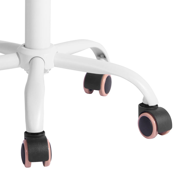 Swivel children desk's chair height adjustable office chair CARNATION ROSE