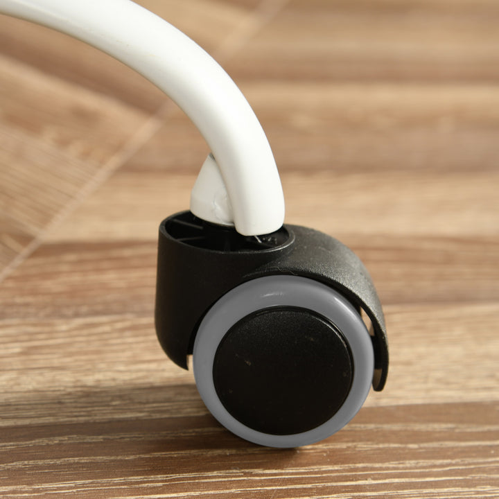 Grey swivel children desk's chair height adjustable office chair CARNATION VERITA GREY