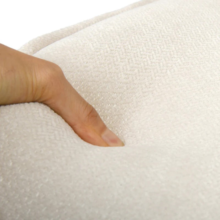 Modern Adjustable Light Beige Chenille Swivel Leisure Chair with Tilt Function CHARLOTTE CHENILLE KD