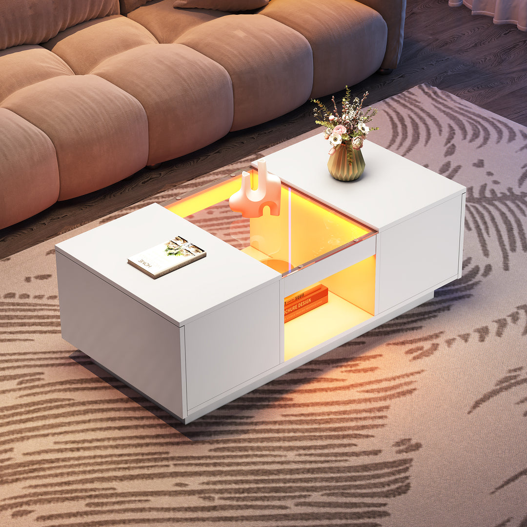 LED coffee table for living room CATTUX UK