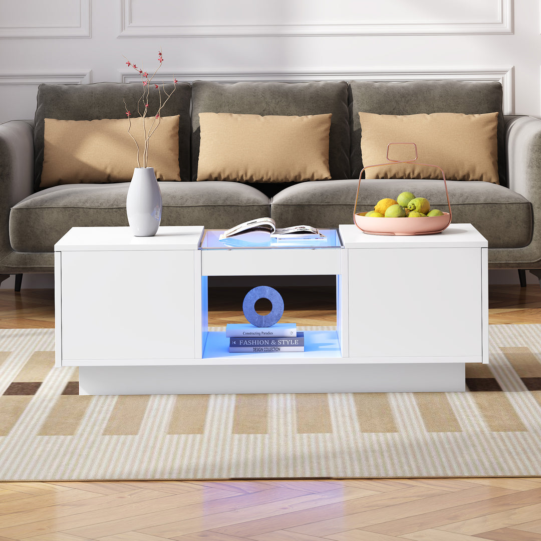 LED coffee table for living room CATTUX UK