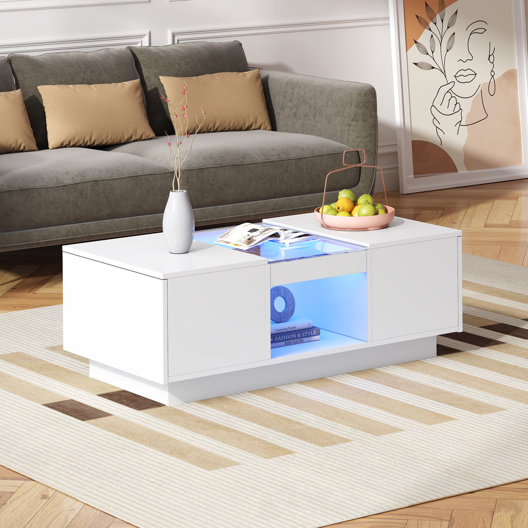 LED coffee table for living room CATTUX UK