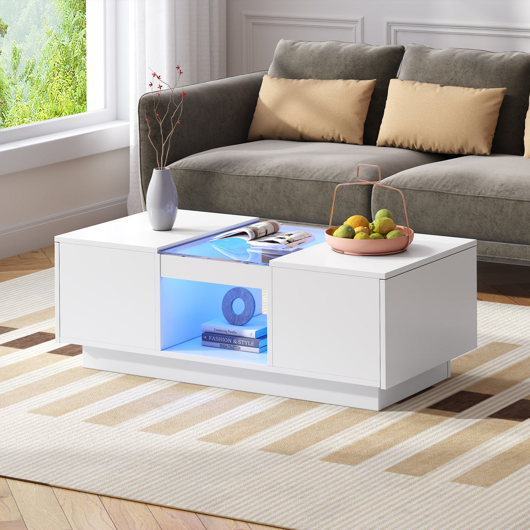 LED coffee table for living room CATTUX UK