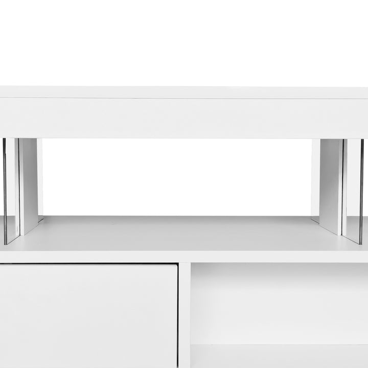 LED coffee table with 2 drawers GUTI UK