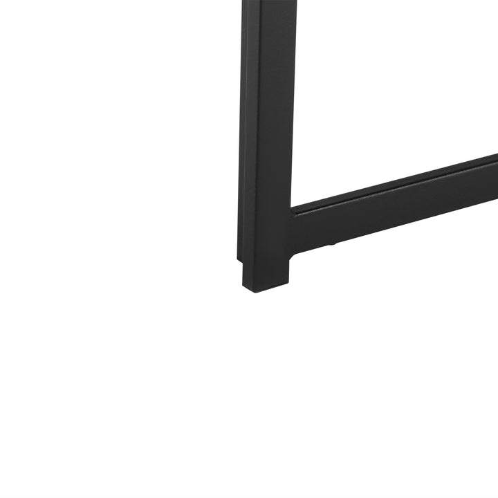 Computer Desk 100x50cm Brown & Black Space-Saving, Vintage Style for Home Office HARPER PLUS VINTAGE