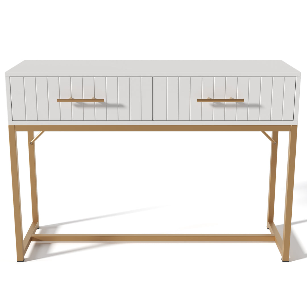 Luxe modern console table white dressing table IZAIDS UK urbanmeuble UK Luxe modern console table white dressing table IZAIDS UK urbanmeuble UK
